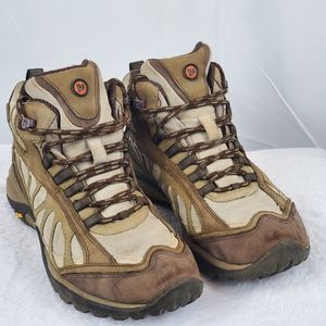 Merrell Siren Waterproof Hiking Boots Sz 7 Womens